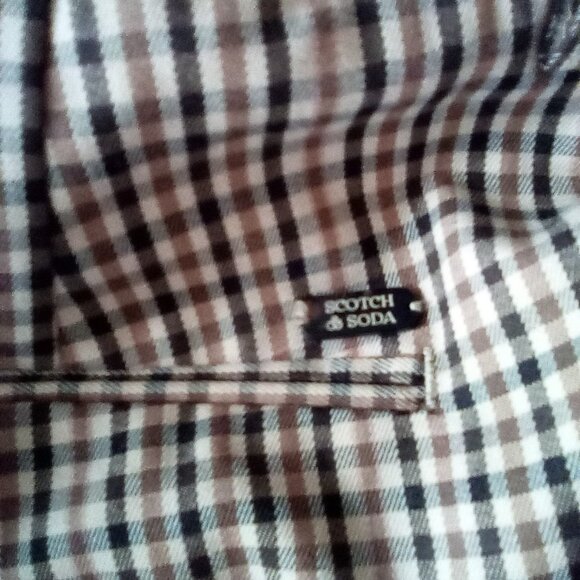 SCOTCH AND SODA Amsterdam Winter Edition  Mens Pants Plaid 30/32 - Picture 2 of 7